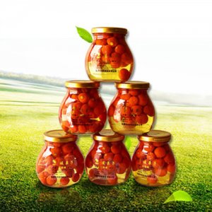 暖泉子冰糖紅菇娘罐頭