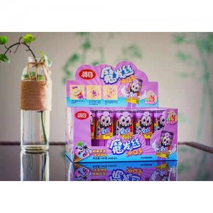 韓仔魔發絲冰Q多香芋冰淇淋味糖果盒裝