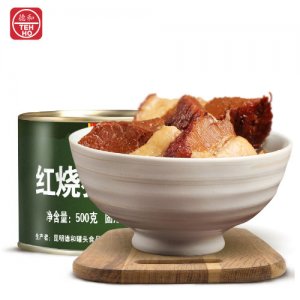 德和紅燒肉切片罐頭