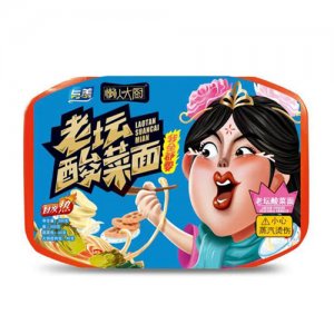 懶人大廚老壇酸菜面300g
