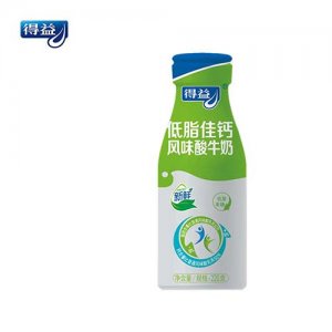 得益低脂佳鈣風味酸牛奶220gc