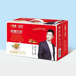 鴻博高鈣核桃奶復合蛋白飲品250ml×20盒