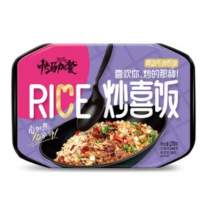 快馬加餐炒喜飯辣鹵牛肉炒飯270g