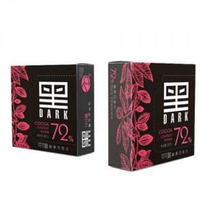 可可林72%酷黑巧克力60克