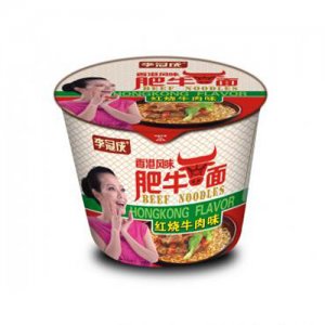 李冠成肥牛桶紅燒牛肉面