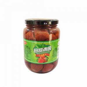 田甜源園草莓罐頭770克