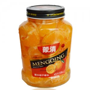 蒙清糖水橘子罐頭820g