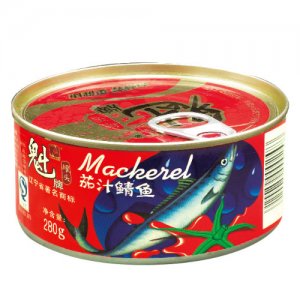 魁牌茄汁鯖魚罐頭280g