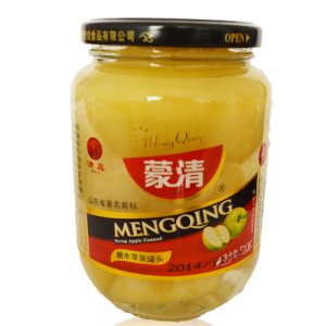 蒙清糖水蘋果罐頭510g
