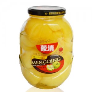 蒙清糖水蘋果罐頭720g