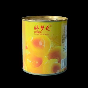 好夢元蜜桃罐頭425g