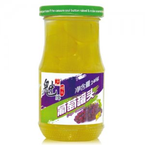 魁牌糖水葡萄罐頭246g