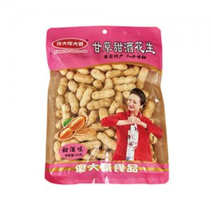 熊大傻大哥甘草甜酒花生200g袋裝