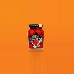 真心草莓罐頭200g