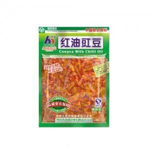 惠通紅油豇豆-120克軟包裝小菜