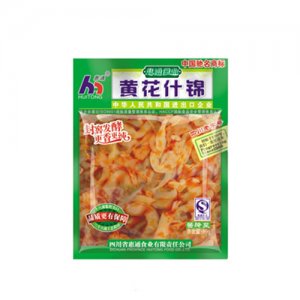 惠通黃花什錦-80克軟包裝小菜