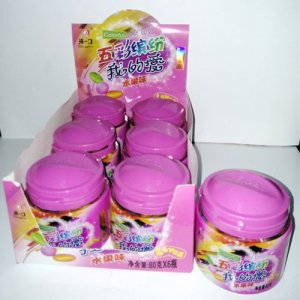 清一口五彩繽紛我的愛水果味五彩糖