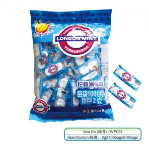 維派袋裝薄荷壓片糖200g