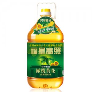 福星高照橄欖葵花食用調和油5L