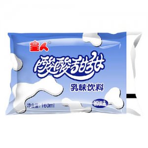 皇人酸酸甜甜乳味飲料160ml