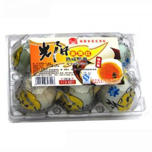 光陽金黃紅熟咸蛋6枚塑盒裝