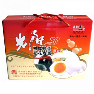 光陽皮蛋、熟咸鴨蛋20枚禮盒