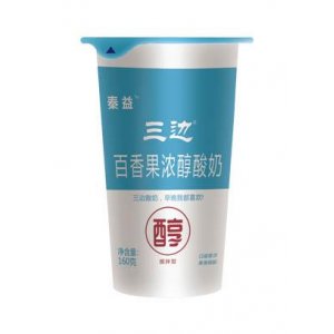 秦益三邊百香果濃醇酸奶