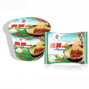 青騰蕎麥面紅燒牛肉面碗裝