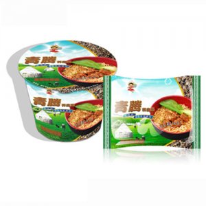 青騰蕎麥面醬香排骨面碗裝