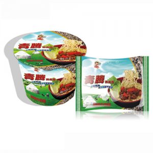 青騰蕎麥面香辣牛肉面碗裝