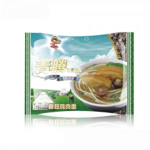 青騰蕎麥面香菇雞肉面袋裝