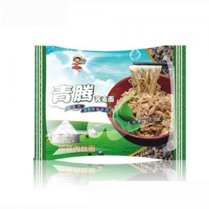 青騰蕎麥面榨菜肉絲面袋裝