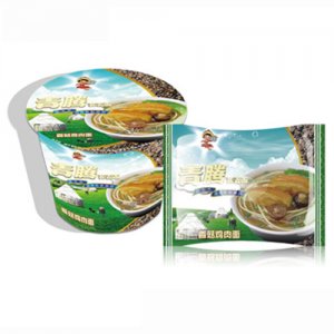 青騰蕎麥面香菇雞肉面碗裝