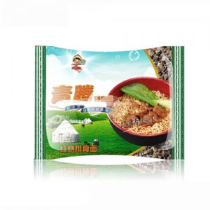 青騰蕎面紅燒排骨面袋裝