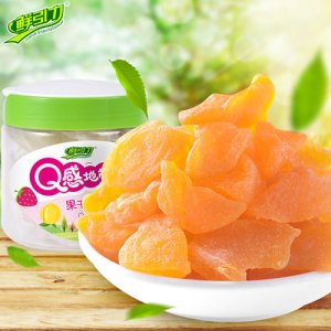 鮮引力Q感地帶黃桃果干