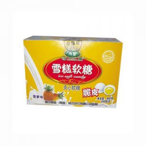 裕泰隆雪糕脆皮夾心軟糖800g菠蘿味