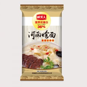 誠實人營養優蛋白河南燴面-香辣牛肉味