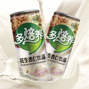 多焙養(yǎng)花生杏仁飲品罐