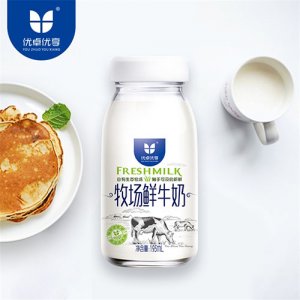 優卓優享牧場鮮牛奶195ml
