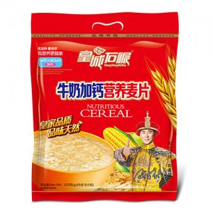 皇城石碾牛奶加鈣-營養(yǎng)麥片630克