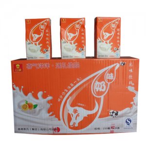 日康牛奶味乳味飲料(香橙)250ml