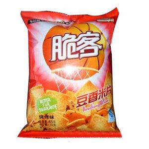 格旺脆客豆香米片燒烤味45g