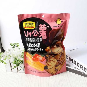 優加優原切番茄味薯條100克