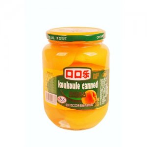 口口樂黃桃罐頭510g