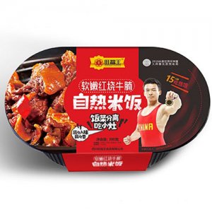 旺福王自熱米飯軟嫩紅燒牛腩380g