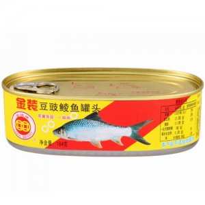 鷹金錢金裝豆豉鯪魚罐頭罐頭184g