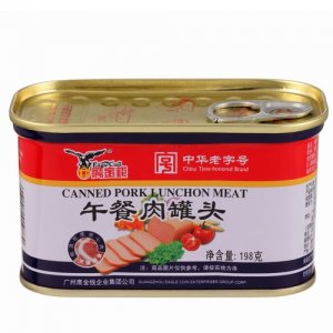 鷹金錢午餐肉罐頭198g
