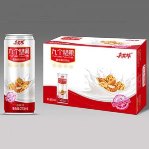 真英雄九個堅果核桃味蛋白飲料