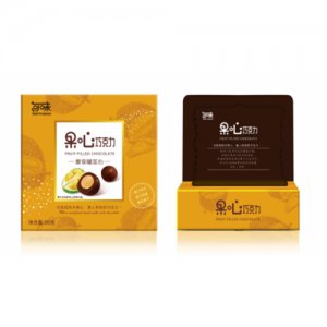 可味榴蓮牛奶巧克力紙盒36克2包