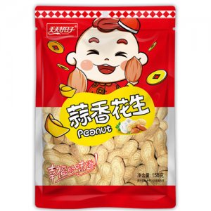 天天好日子蒜香花生158g